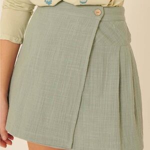 Promesa Light Green Skort